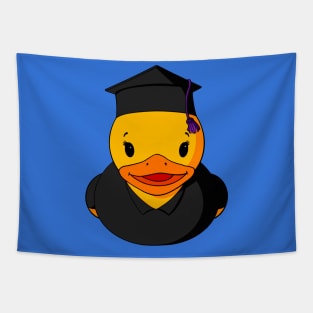 Graduate Rubber Duck Tapestry