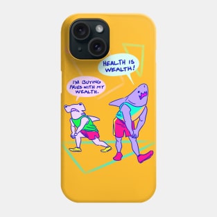 Be Healthy Eat Fries Phone Case