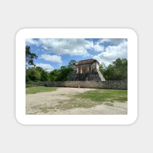 Chichén Itzá Templo del Hombre Barbado Magnet