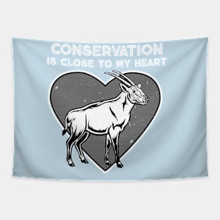 Saola Conservation Heart Tapestry