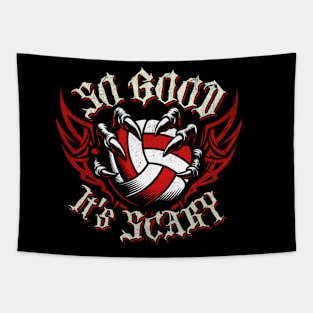 Goth Volleyball Design | So Good it's Scary: Tribal Wings Tapestry