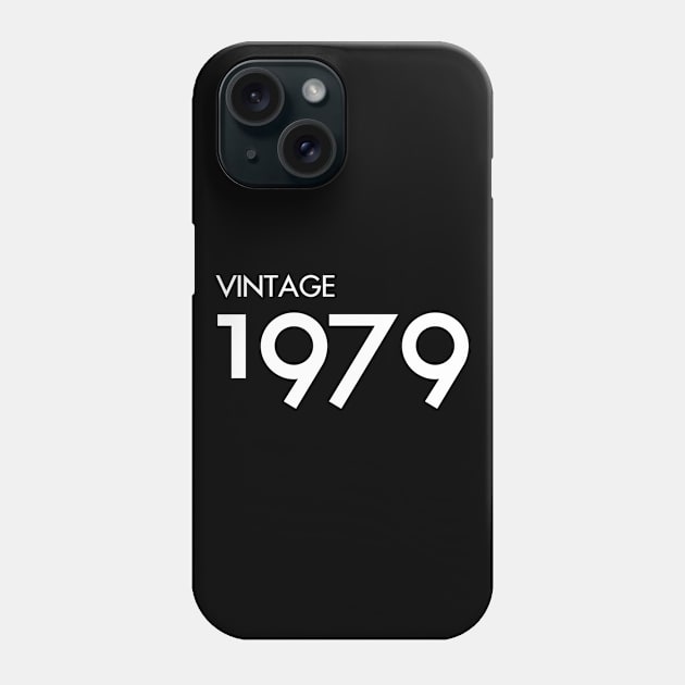 Vintage 1979 Gift 41st Birthday Party Phone Case by Damsin