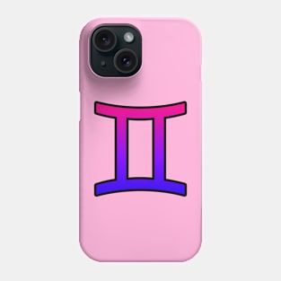 Gemini Bi Pride Symbol Phone Case