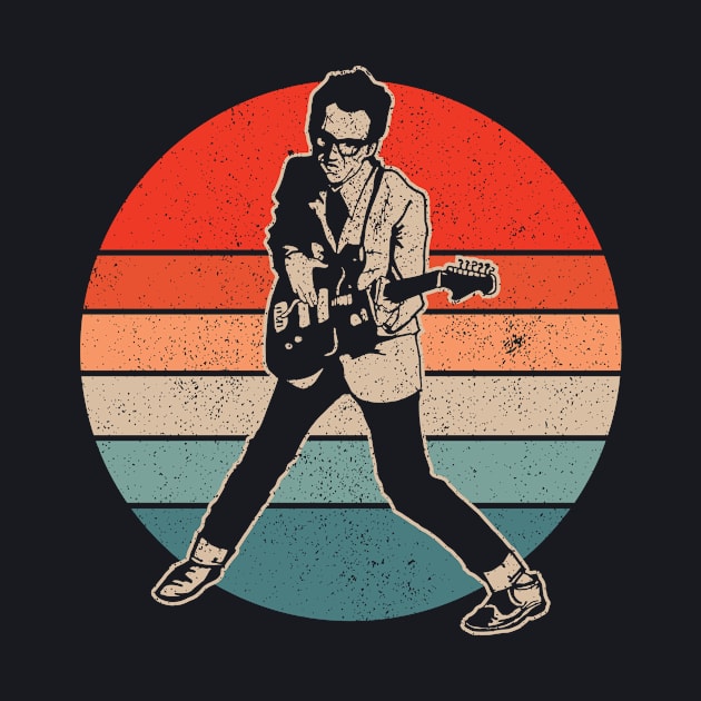 Elvis Costello by Nano art