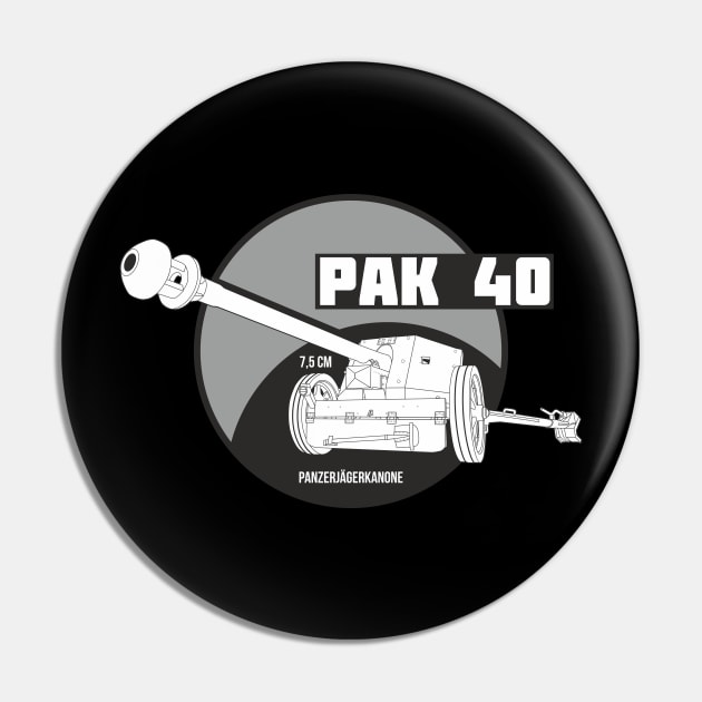 7.5 cm Pak 40 anti-tank gun Pin by FAawRay