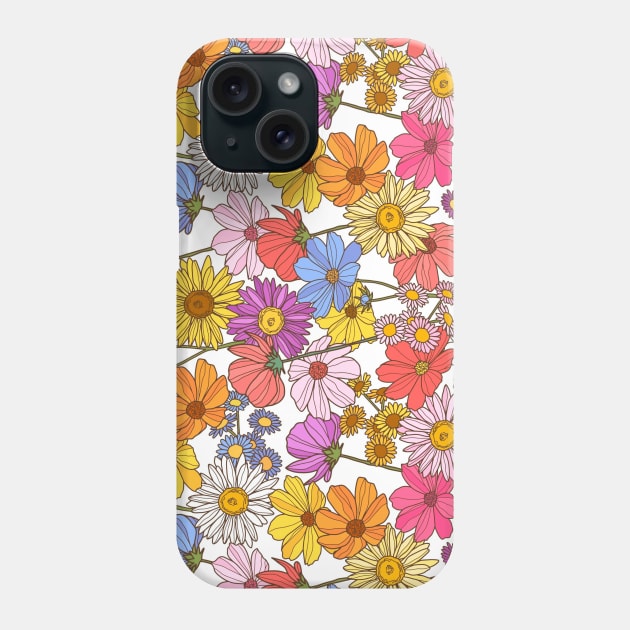 Floral Flowers Gardening Phone Case by colors