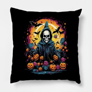 Halloween Grim Reaper Pillow