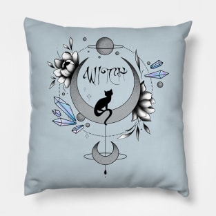 Witch Tatoo Pillow