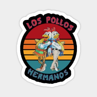 Los pollos hermanos || Retro Fan Art Magnet