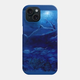 Dolphins Underwater Phone Case