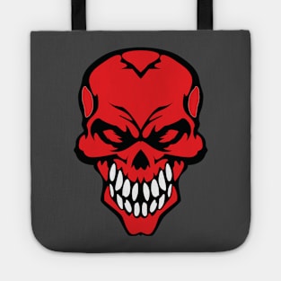 Red Skull Tote