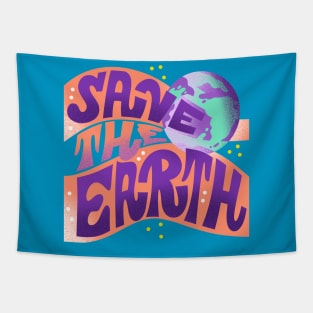 Save The Earth Tapestry