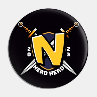 Nerd Herd Logo Pin