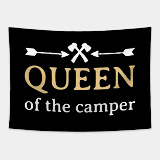 Queen of the camper Tapestry