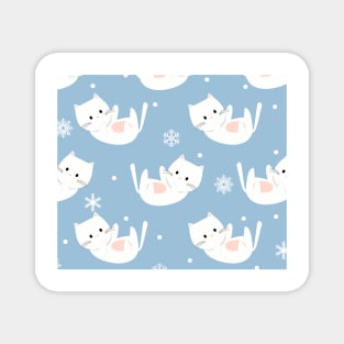 Cats pattern Magnet