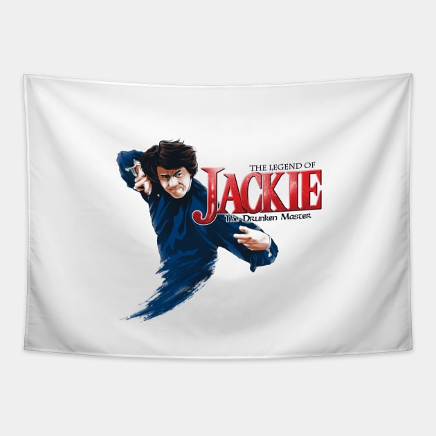 The Legend of Jackie Tapestry by JAZZCOLA