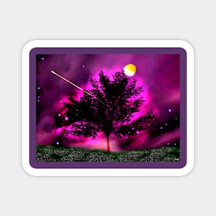 Night Tree Magnet