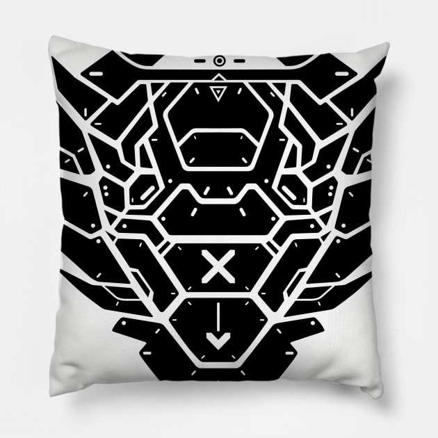 operation mockingbird inverted Pillow by kobalt7