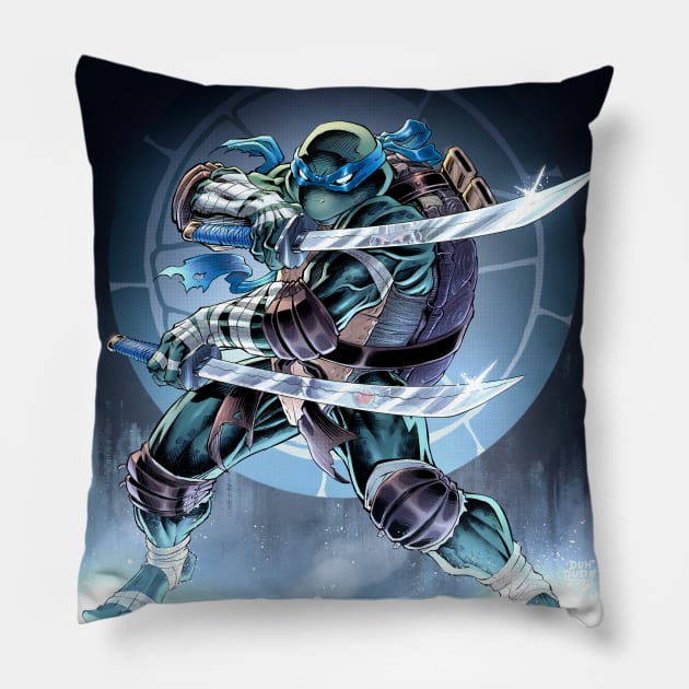 Leonardo TMNT Pillow by Duh Dude