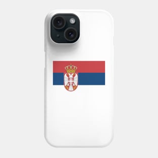 Serbia flag Phone Case
