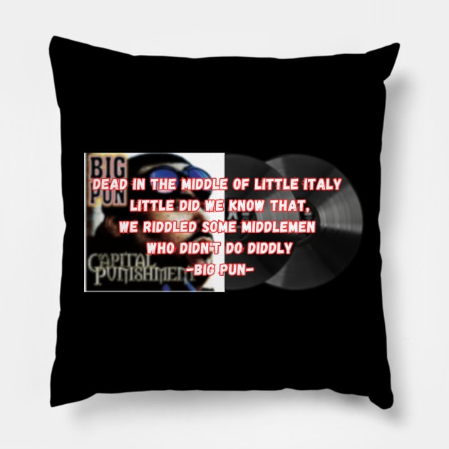 Big pun Pillow by MOVIE AV IMPULSE CREATION 