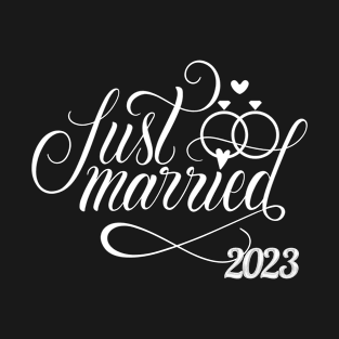 Just Married 2023 T-Shirt