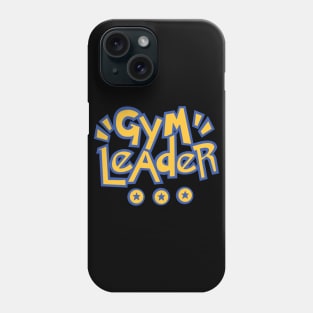 GYM LEADER lettering funny unicorns workout Phone Case