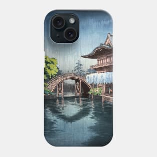 Kameido Tenmangu by Tsuchiya Koitsu Phone Case