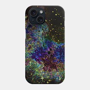 Black Panther Art - Glowing Edges 394 Phone Case