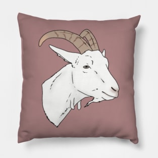 Goat Head Pillow