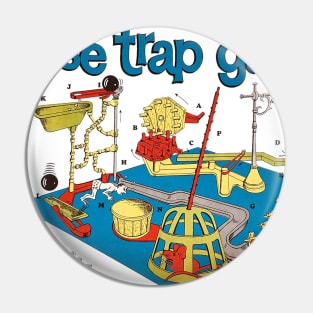 Mouse Trap Game - Vintage Style Pin