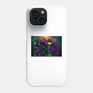 Hydrangeas On Water Phone Case