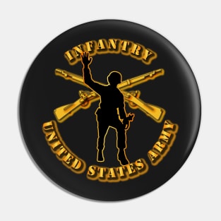 Army - Infantry - Follow Me Pin