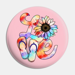 Love Summer Pin