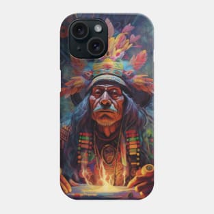 Ayahuasca And the Old Shaman Ritual Phone Case