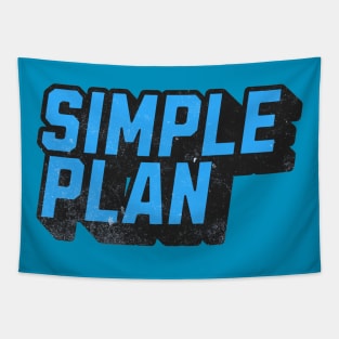 Plan Under Blue Tapestry