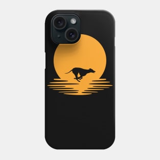 Greyhound Sunset Phone Case