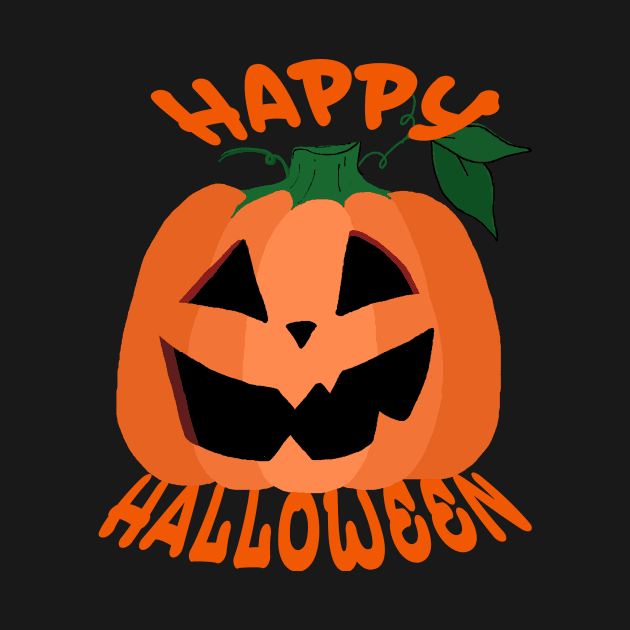 Happy Halloween Jack O' Lantern by KangarooZach41