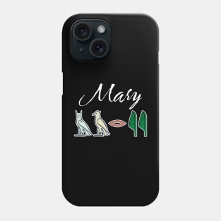 MARY-American names in hieroglyphic letters,  a Khartouch Phone Case