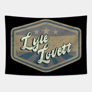 vintage Lyle Lovett Tapestry