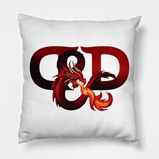 Dungeons and Dragons Logo Pillow