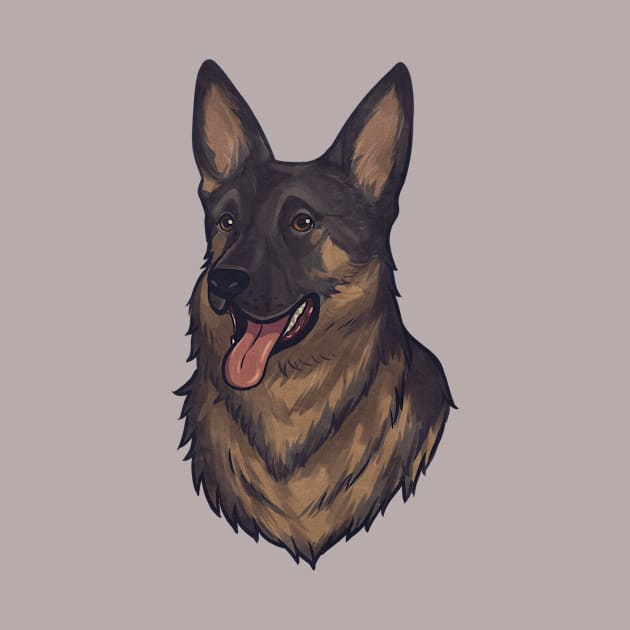 German Shepherd by KucingKecil