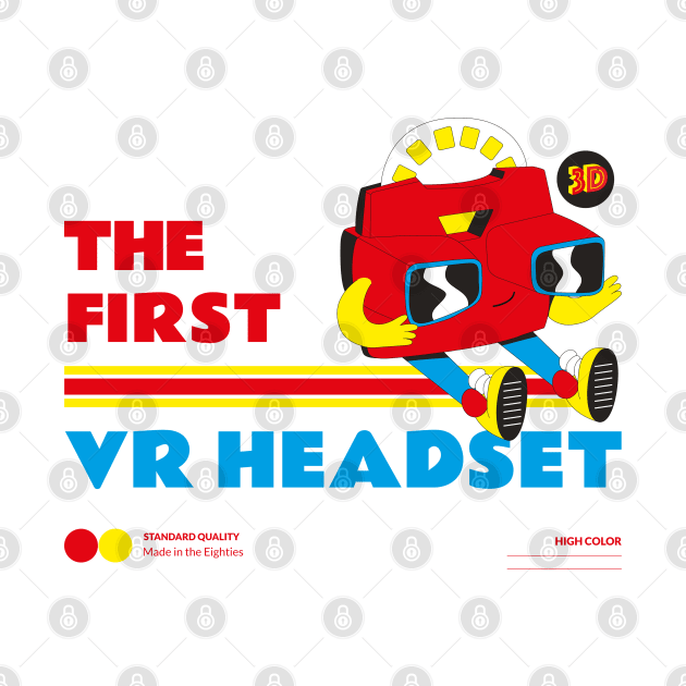 The First VR Headset Retro View Master Toy by M n' Emz Studio