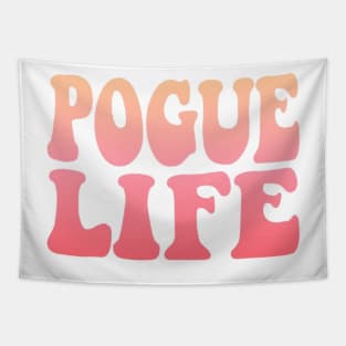 Pogue Life Peach Gradient Tapestry