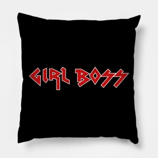 Girl Boss v2 Pillow