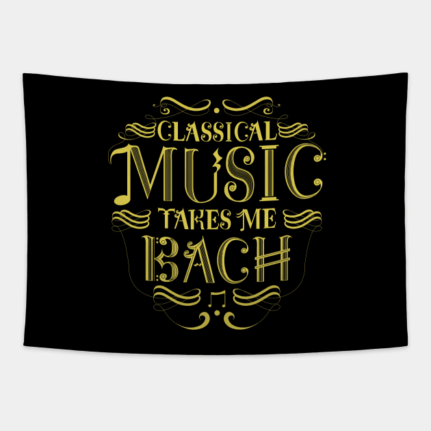 Take Me Bach Tapestry by stevenlefcourt