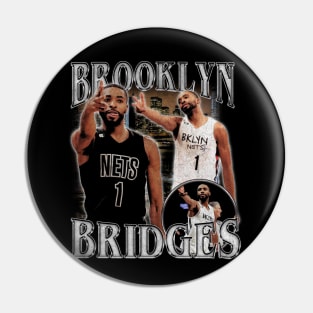 Mikal Bridges BROOKLYN BRIDGES Vintage Pin