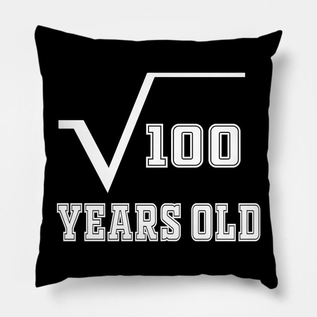 10 years old birthday Pillow by Work Memes