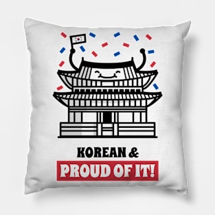 Korean and Proud of It - Cute and Funny Pillow