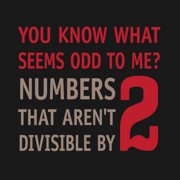 Odd Even Numbers by oddmatter